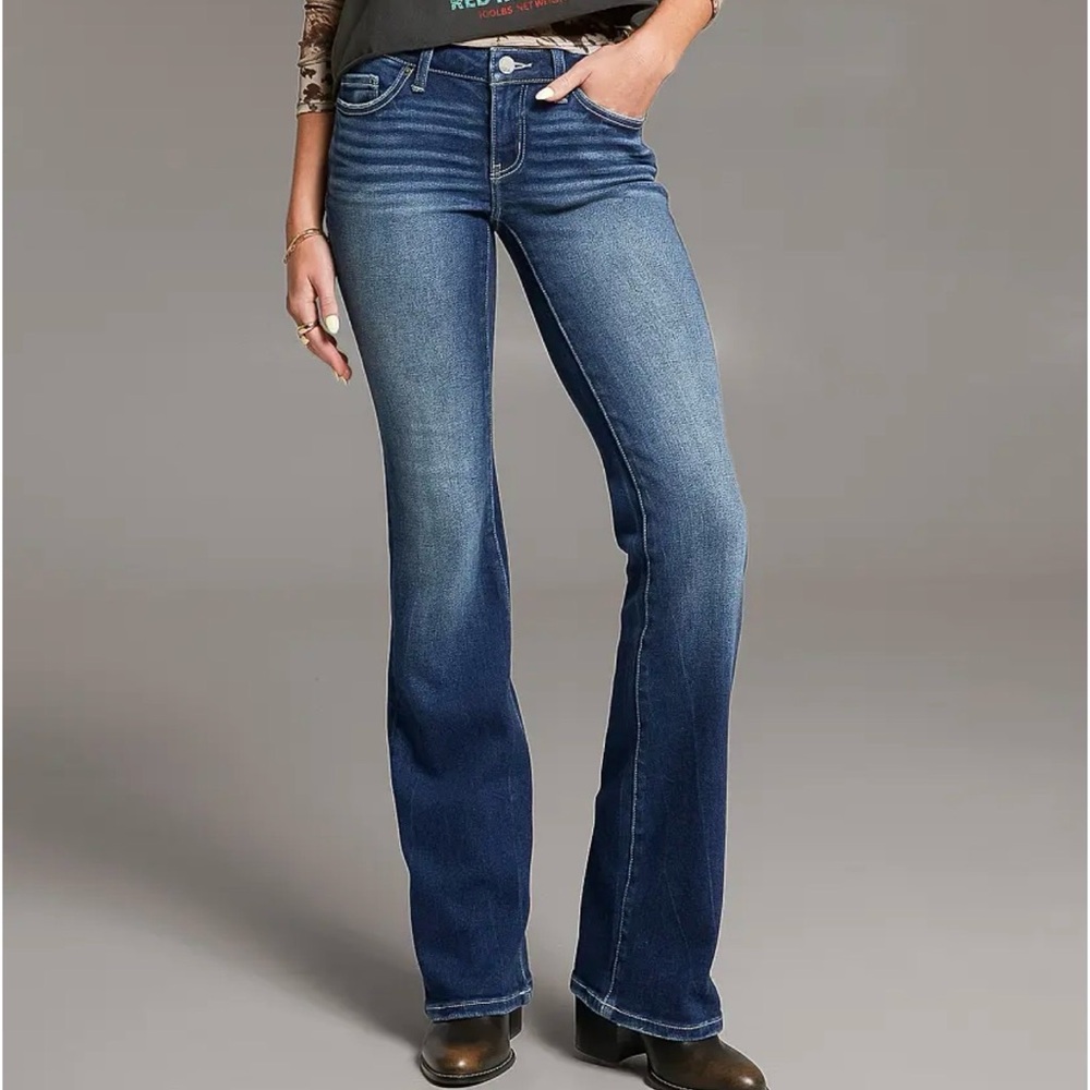 BKE Stella Jeans with Contrast Stitching